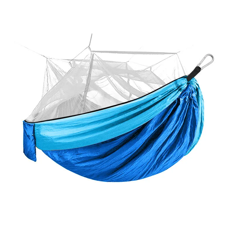 260 * 140CM Camping Hammock Outdoor Camping Belt Mosquito Net Hammock Anti Mosquito Mesh