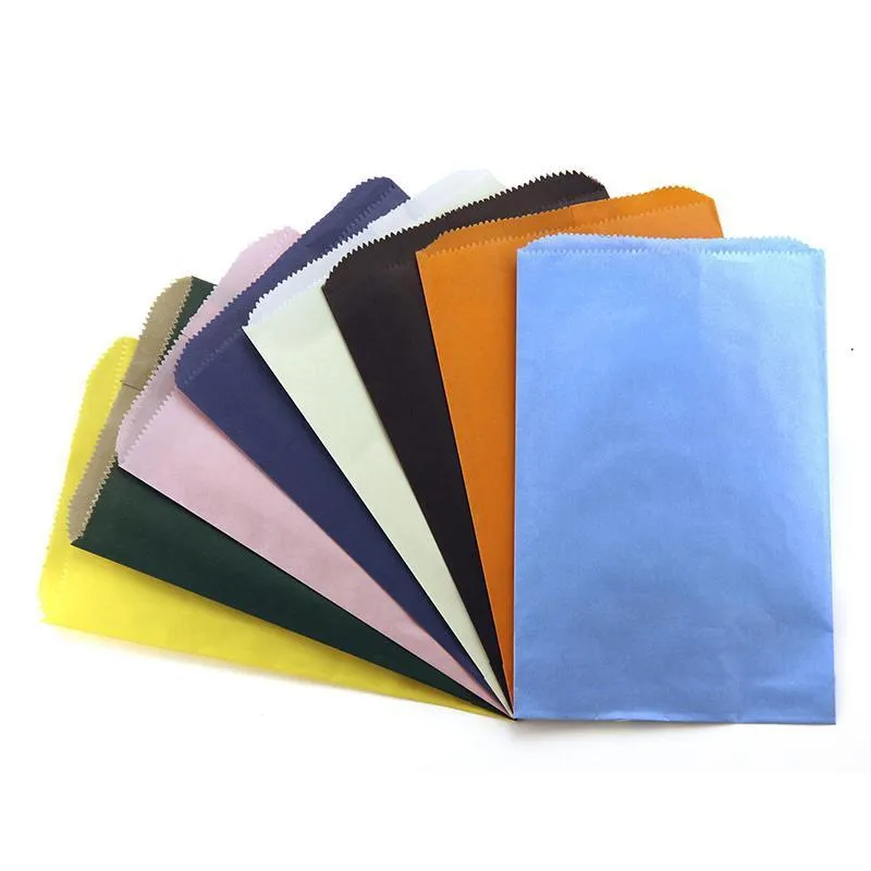 (6 Pk) Colorful Paper Bags 6 X9