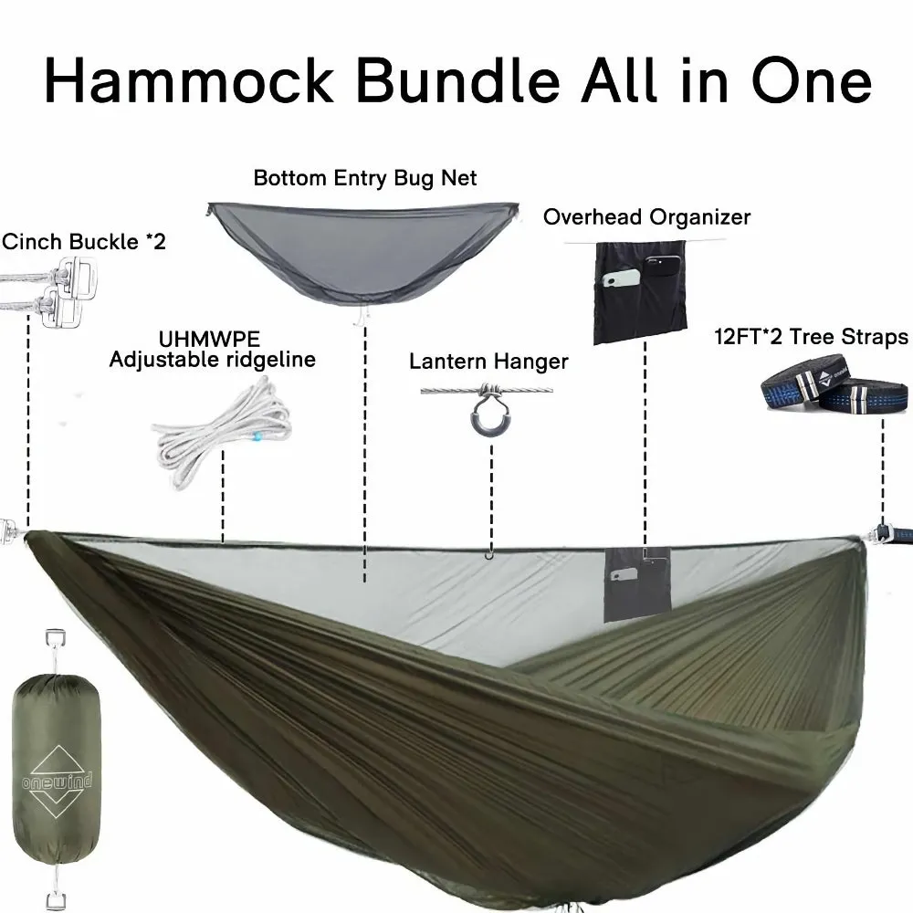 Aerie 12'  XXL Double Camping Hammock