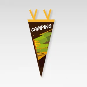 Camp Leader Camping Hanging Flag - Camp Ground