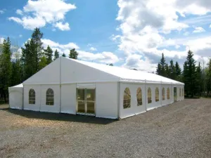 Clearspan Tent, 12M X 25M French Window