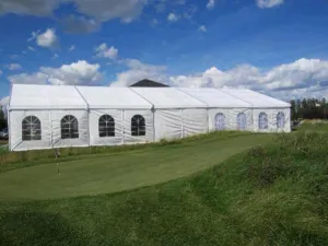 Clearspan Tent, 15M X 25M Plain Walls