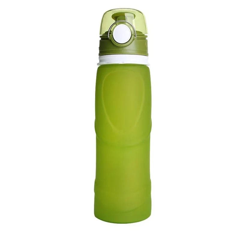 Collapsible Silicone Water Bottle