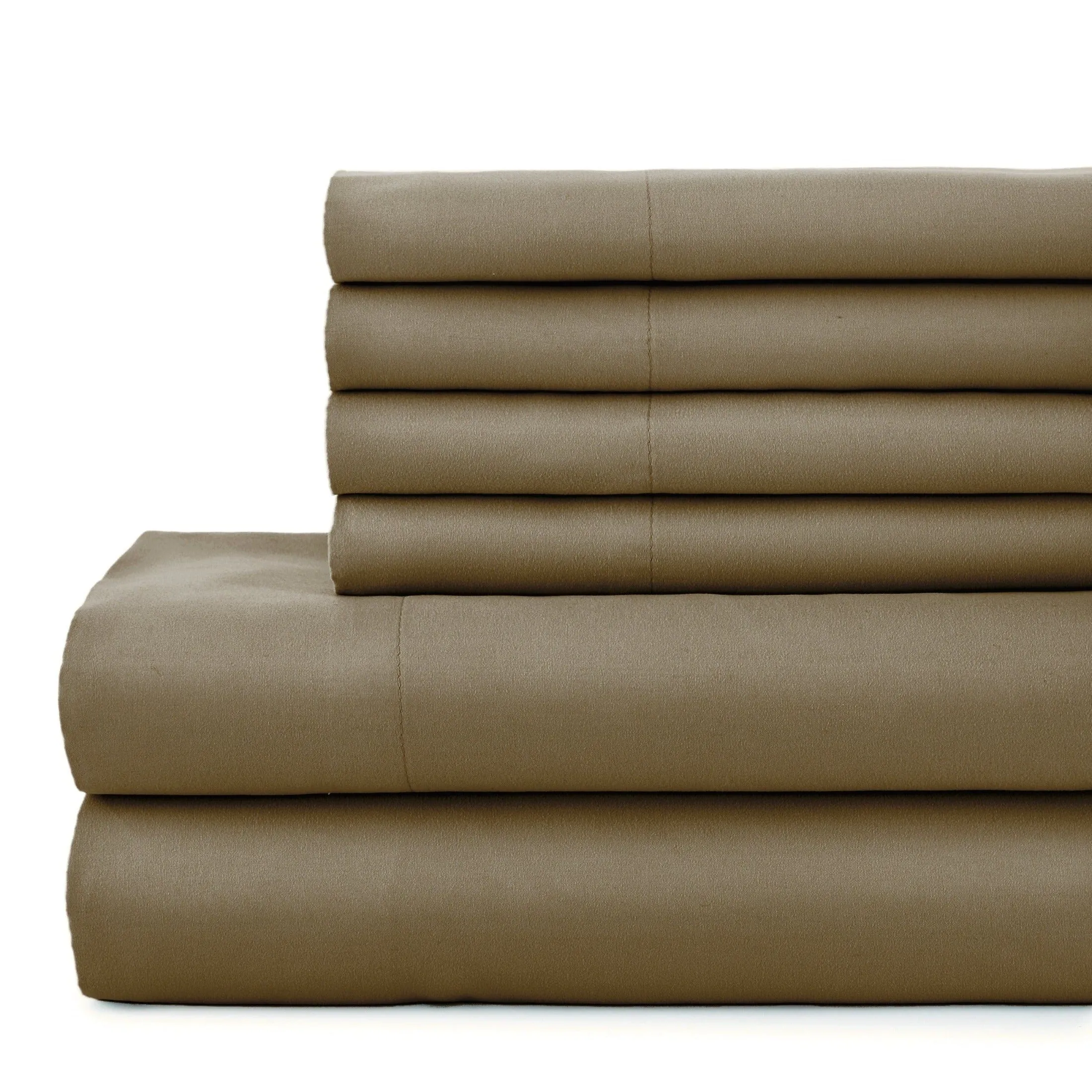 Everyday Essentials 6-Piece Sheet Set in Neutrals