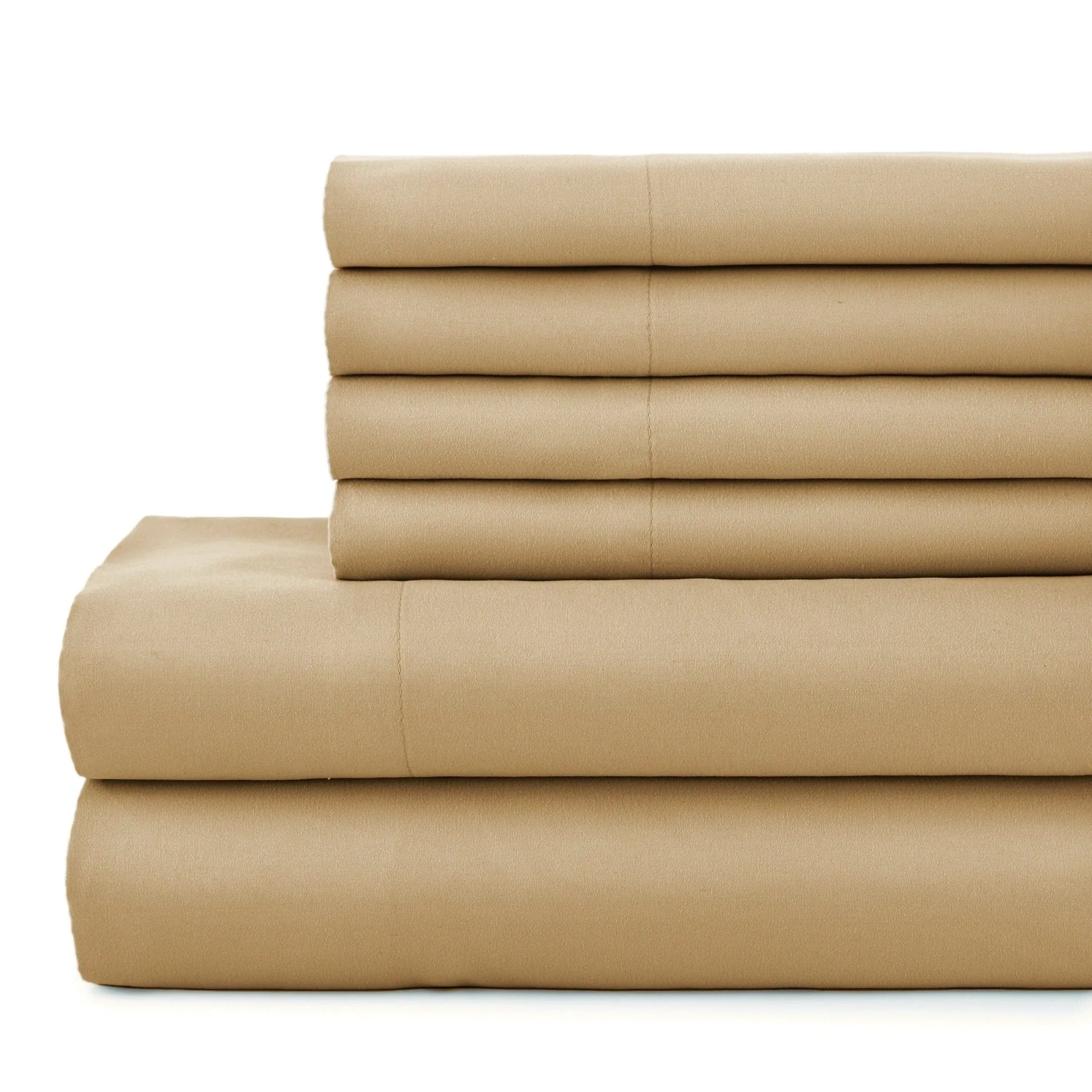 Everyday Essentials 6-Piece Sheet Set in Neutrals