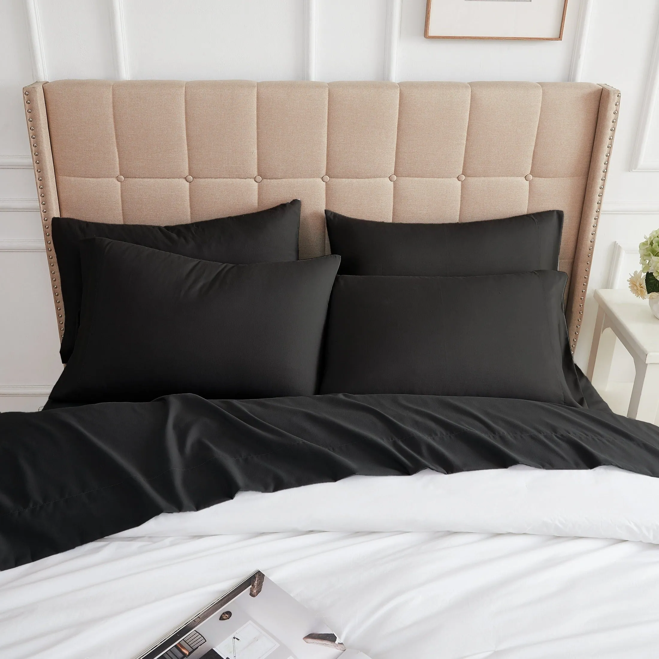 Everyday Essentials 6-Piece Sheet Set in Neutrals