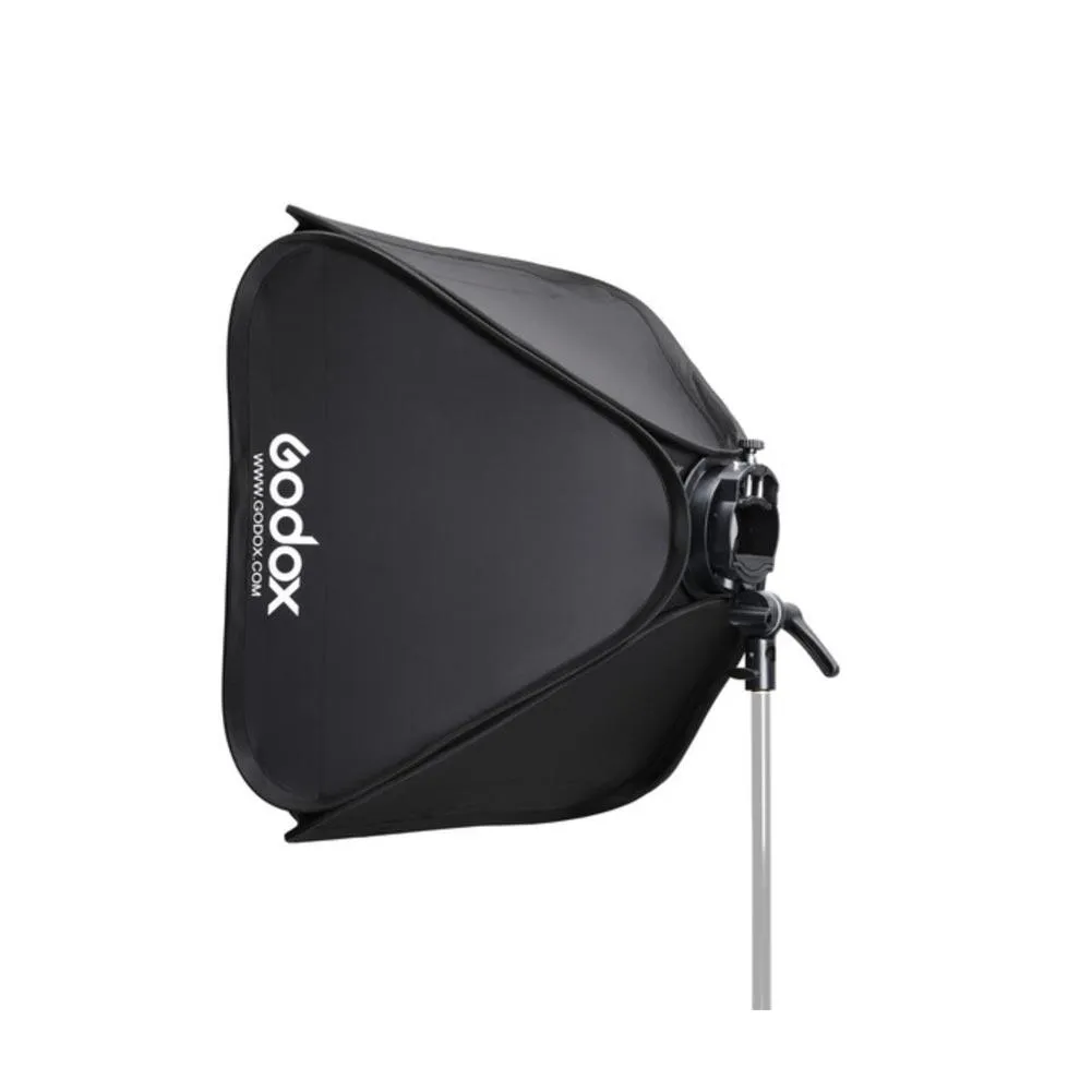 Godox 60 x 60cm Tulip Square Collapsible Softbox with S2 Bracket and Case Set - Bundle