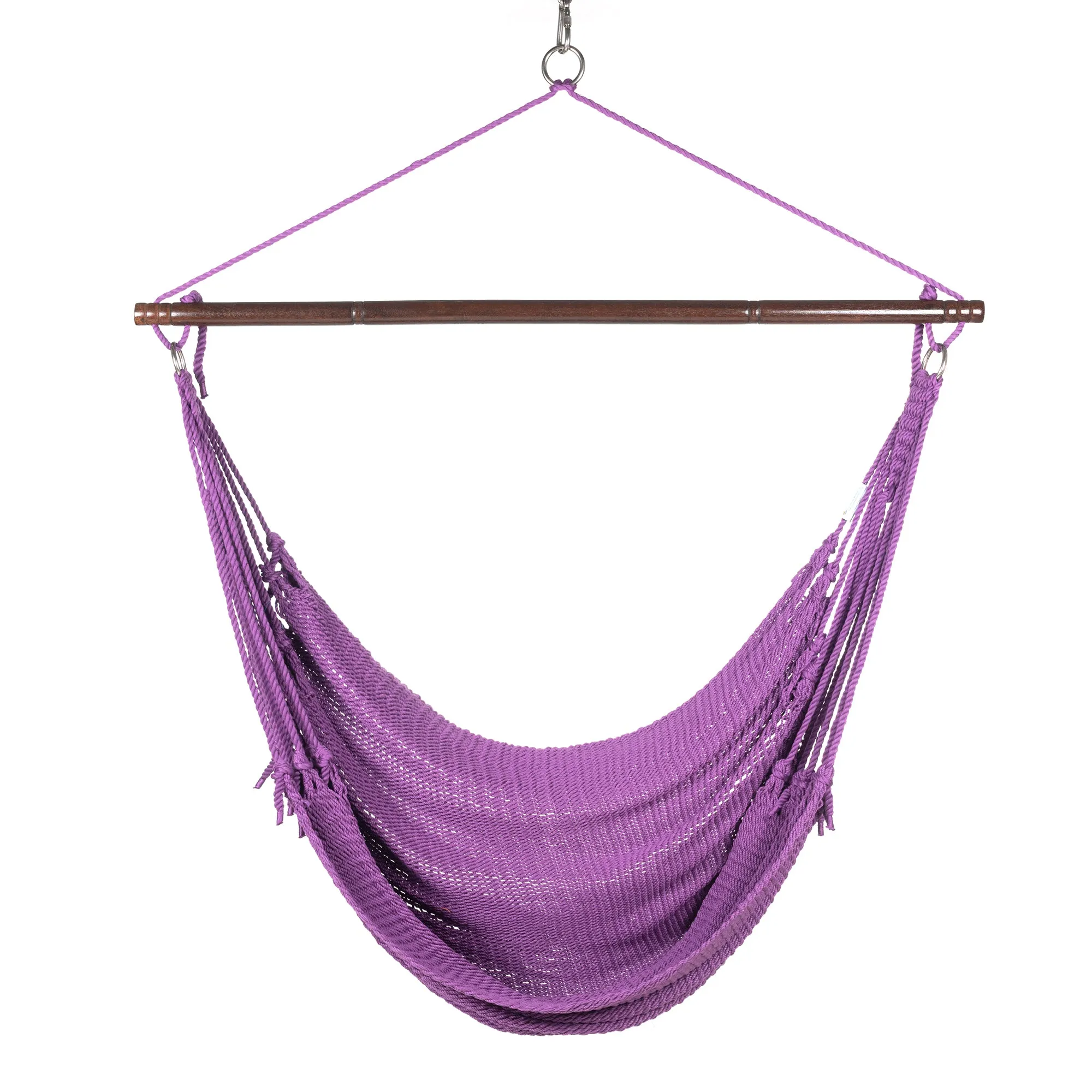 Jumbo Caribbean Hammock Chair - Purple