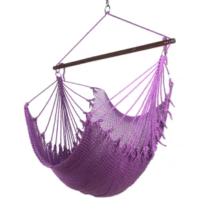 Jumbo Caribbean Hammock Chair - Purple