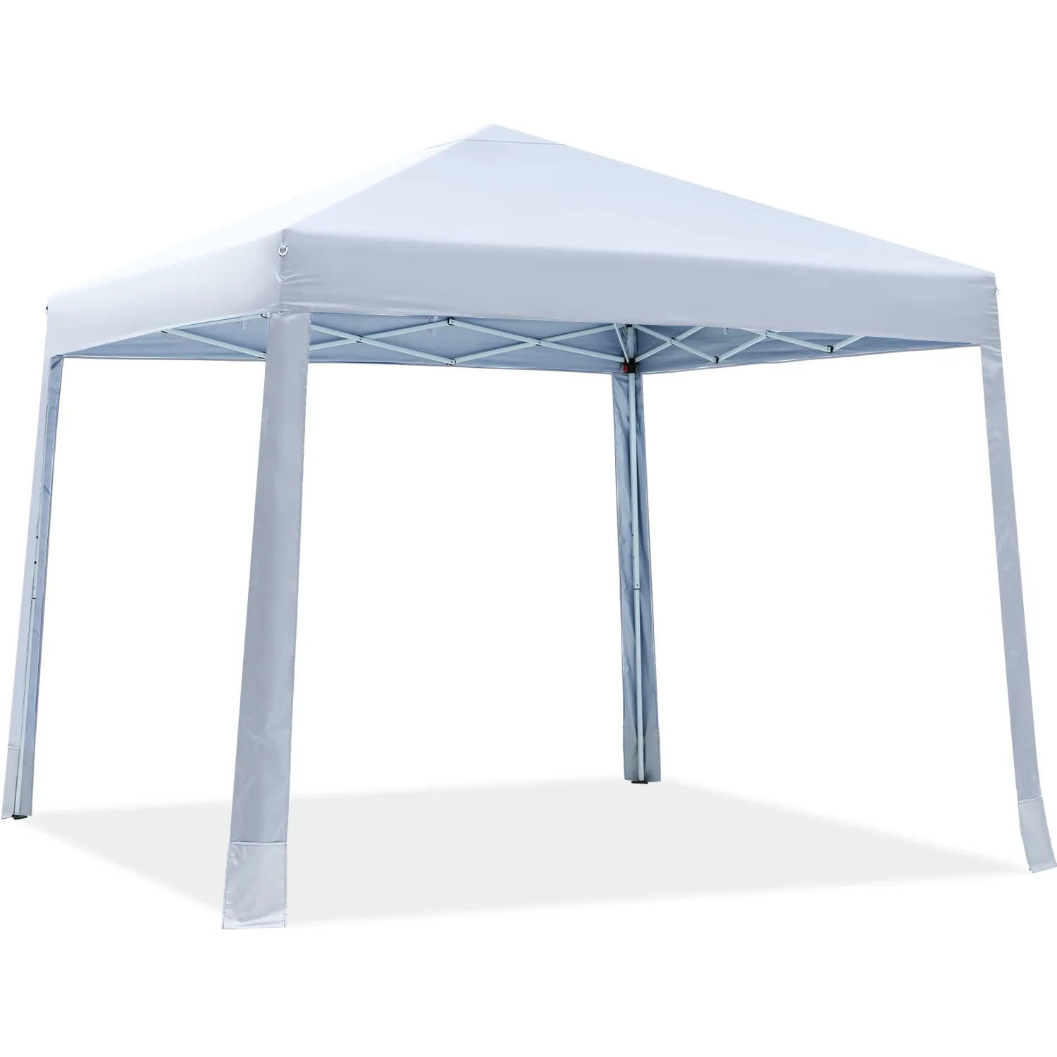 Leisure Sports 10x10 Outdoor Pop-up Beach Canopy Tent with 4 Foot Pockets