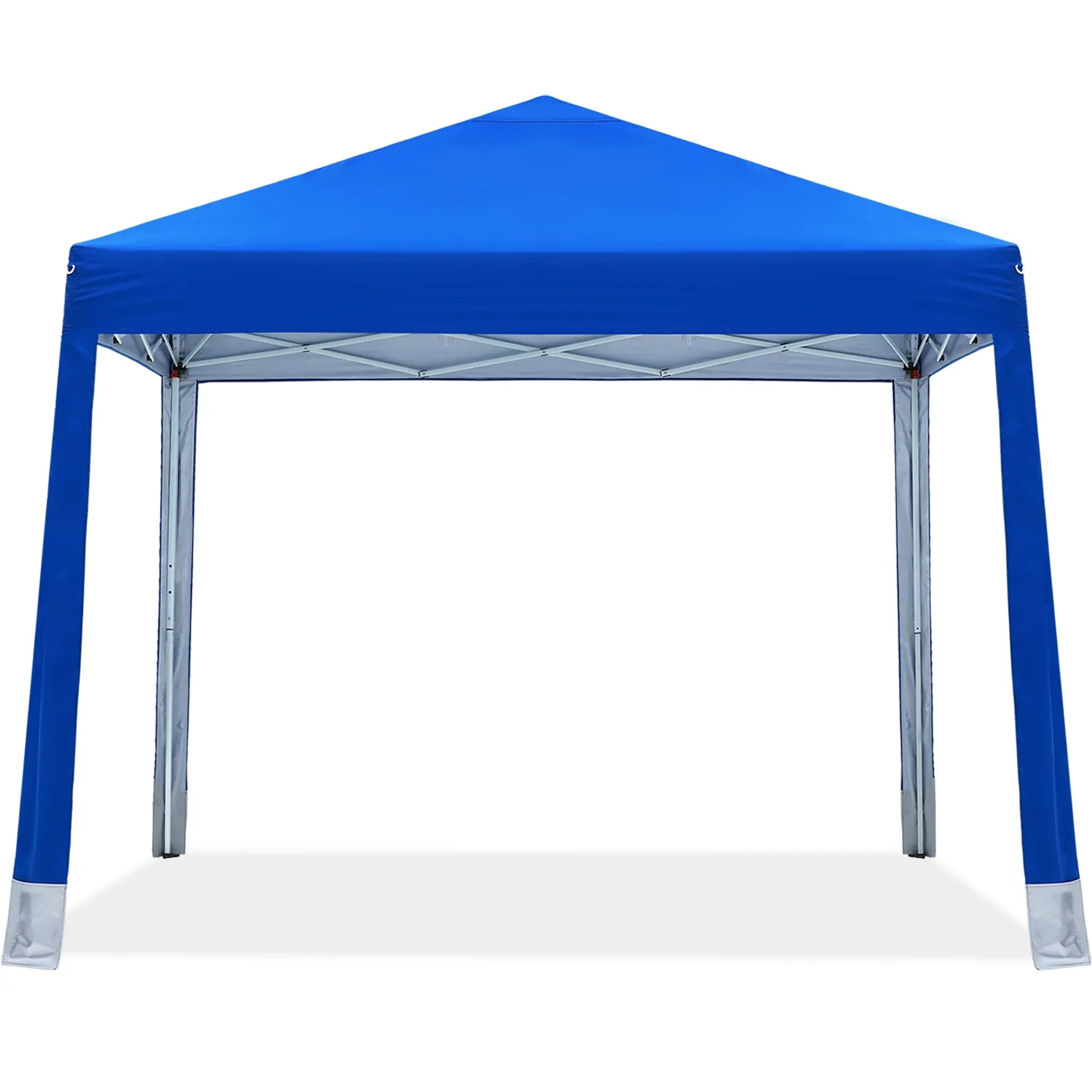 Leisure Sports 10x10 Outdoor Pop-up Beach Canopy Tent with 4 Foot Pockets