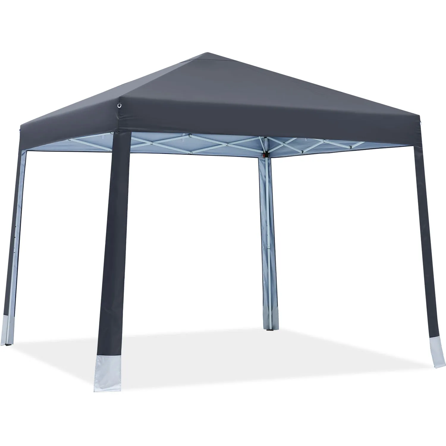 Leisure Sports 10x10 Outdoor Pop-up Beach Canopy Tent with 4 Foot Pockets