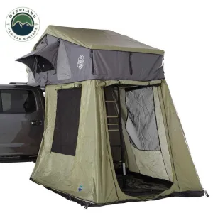 Nomadic 3 Roof Top Tent Annex Green Base With Black Floor & Travel Cover