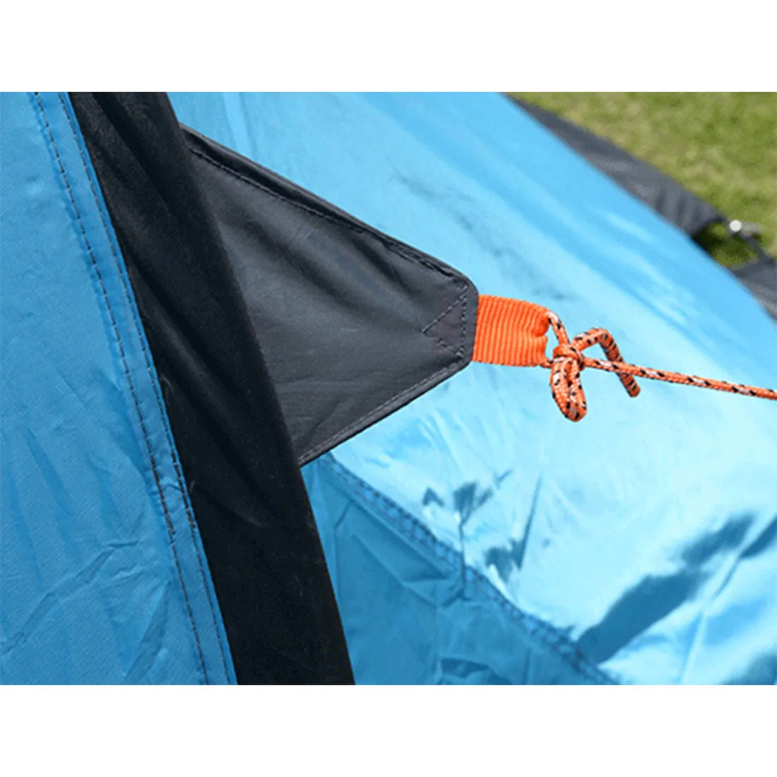 One Touch Easy Set Up Pop Up Instant 2 Person Tent UV Protect Antomatic - blue