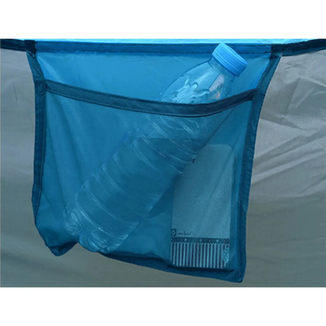 One Touch Easy Set Up Pop Up Instant 2 Person Tent UV Protect Antomatic - blue