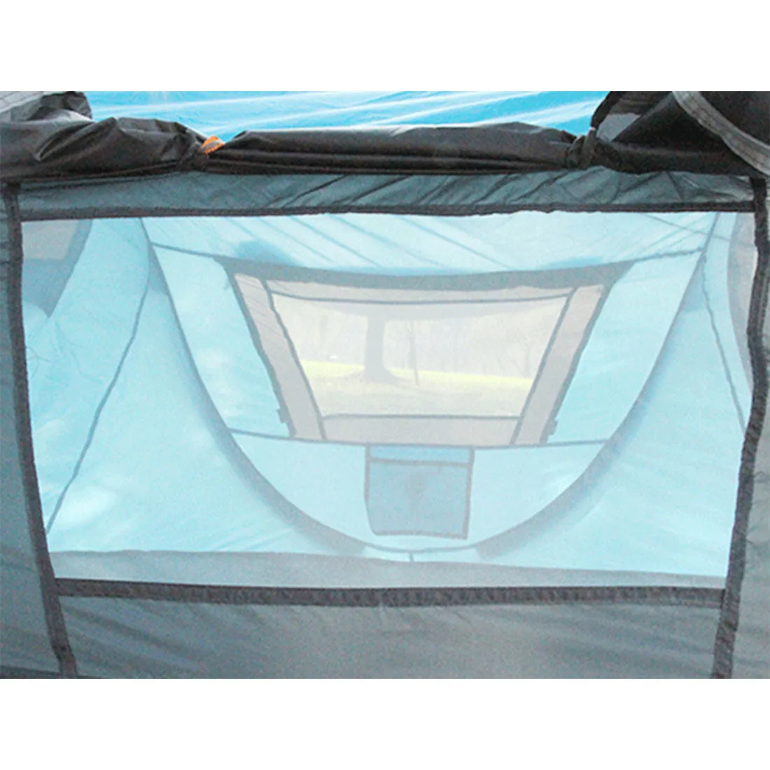 One Touch Easy Set Up Pop Up Instant 2 Person Tent UV Protect Antomatic - blue