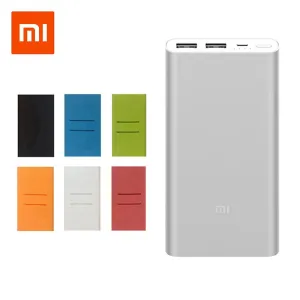 Original Xiaomi Mi Power Bank 2 10000 mAh External Battery portable charginQuick Charge 10000mAh Powerbank Supports 18W Charging