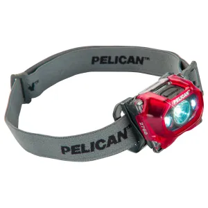 Pelican 2760 Headlamp 289 Lumen LED Light with Red LED (Red)