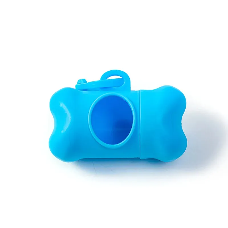 Pet Poop Bags Disposable Dog Waste Bags, Bulk Poop Bags with Leash Clip and Bone Bag Dispenser  Bags  Prints