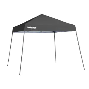 Quik Shade | Expedition EX64 One Push 10' x 10' Slant Leg Canopy - Charcoal