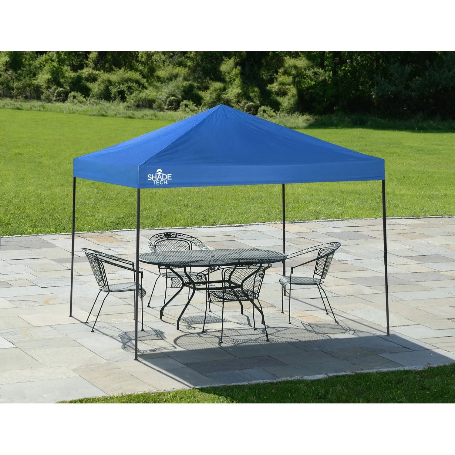 Quik Shade | Shade Tech ST80 8' X 10' Straight Leg Canopy - Blue