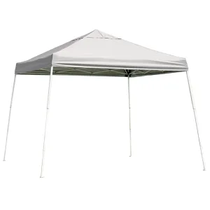 ShelterLogic | Pop-Up Canopy HD - Slant Leg 10 x 10 ft. White