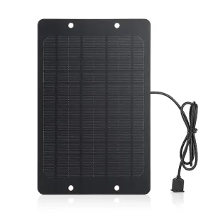 Soshine Mini Solar Panel - USB Solar Panel Charger 5v 6w with High Performance Monocrystalline for Bicycle,Cellphone,Power Bank,Camping Lanterns