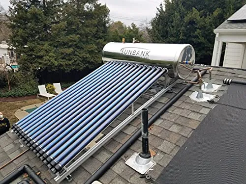 SRCC Certified 30% Tax Credit & Local Rebate Eligible - Complete System - 40 Gallon Solar Water Heater