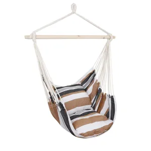 Stripy Rope Hammock Chair - E EVERKING