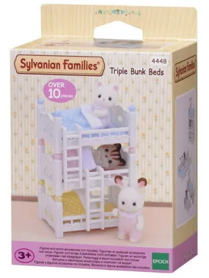 Sylvanian Families Triple Bunk Beds Accessories