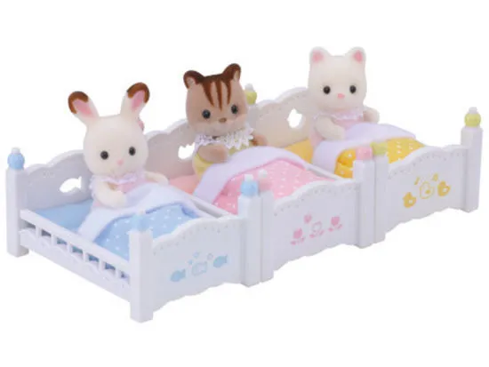 Sylvanian Families Triple Bunk Beds Accessories